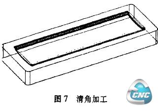 图7清角加工