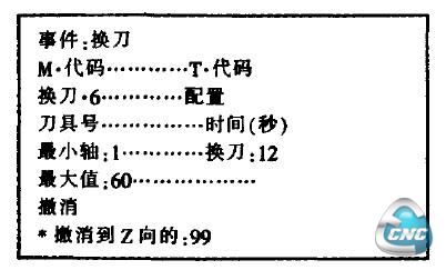 换刀后处理