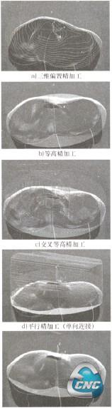 图模型顶面精加工路径