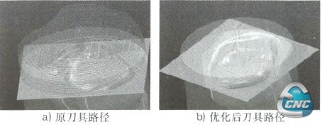 刀具路径优化对比