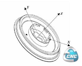 轮辋工件坐标系