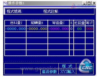 工艺参数管理（1）