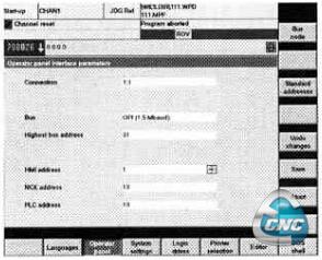 建立左刀架OPI总线