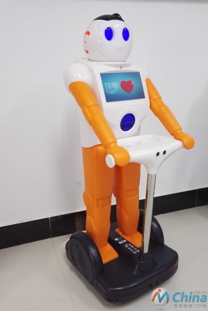 图2 智能机器人旺仔属于服务型机器人，具有教育、陪伴等功能