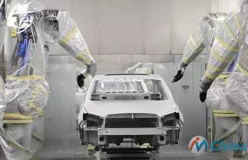   3—WET喷涂工艺，采用2K清漆